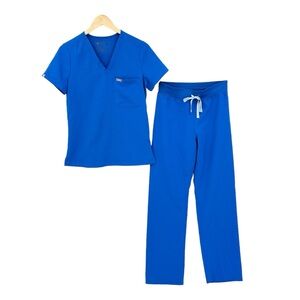 FIGS Scrubs Set Blue